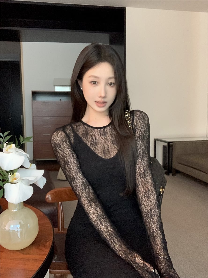 【dress】レースワンピース　N2673