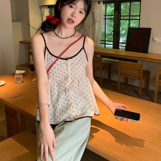 【tops】キャミソール　M29865