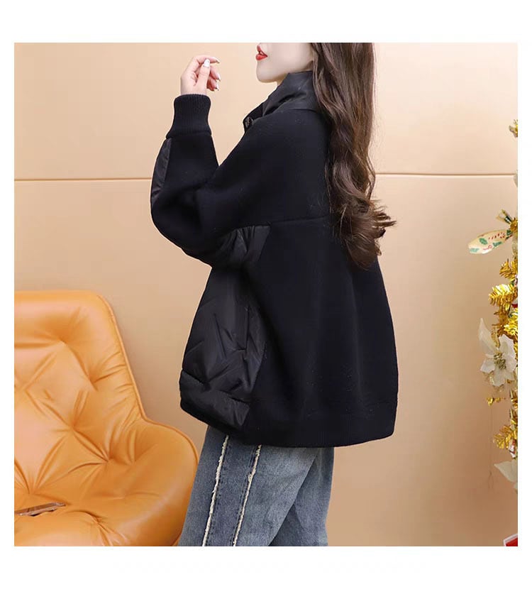 【outer】ニットドッキングアウター 　M29189