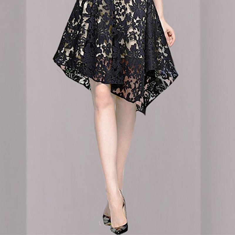 【dress】不規則 イレギュラーワンピース　M25224