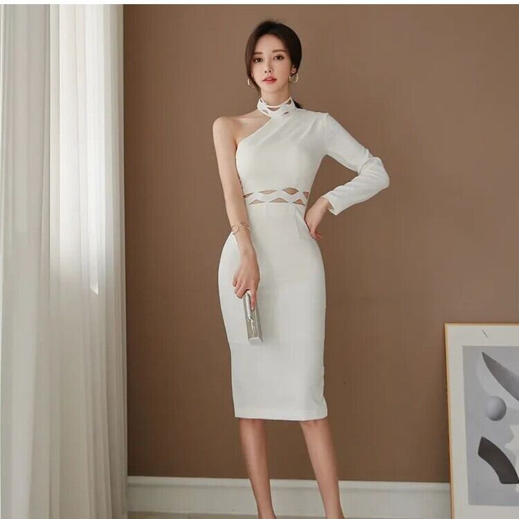 【dress】オフショルダーワンピース　M18552