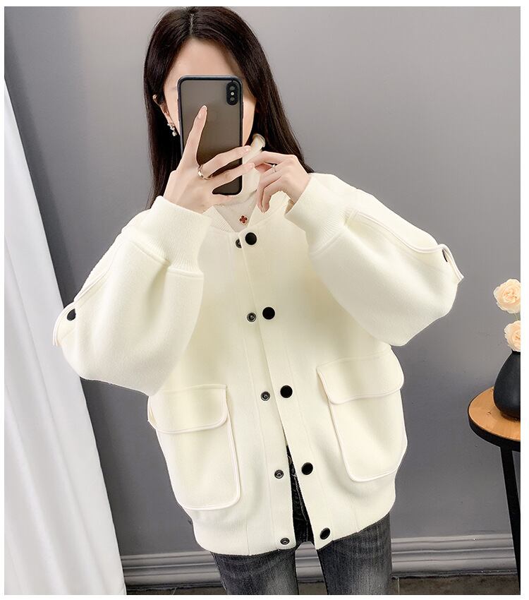 【outer】ニットアウター 　M27277