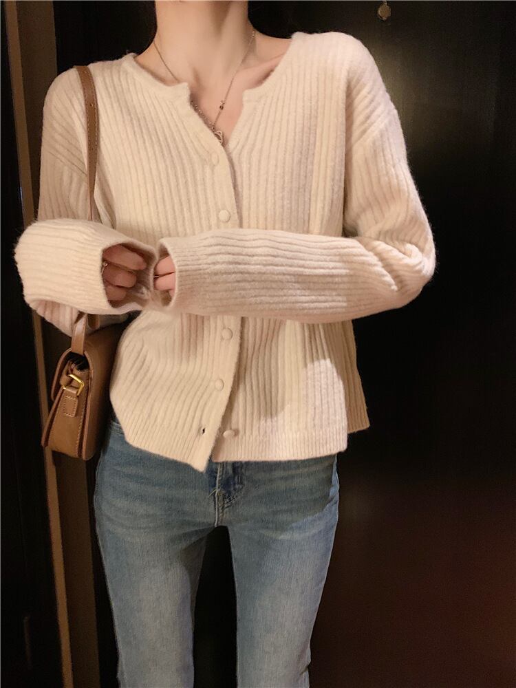 【outer】ニットカーデ　M28828