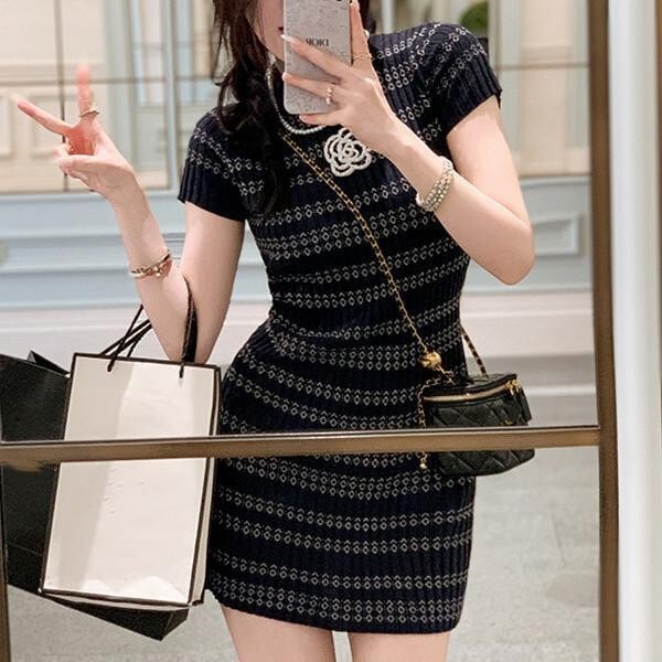 【dress】ニットワンピース　M23936
