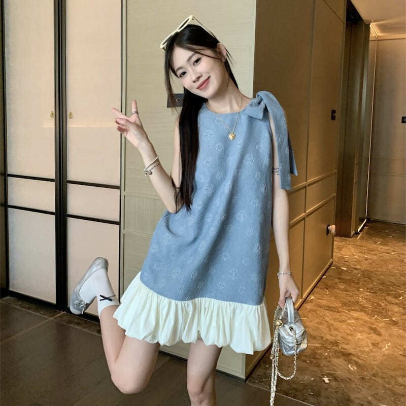 【dress】ノースリーブワンピース　M24922