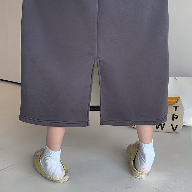 【dress】ドッキングカジュアルワンピース　M18583