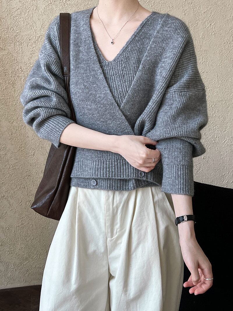 【tops】ニットアンサンブル　N2876