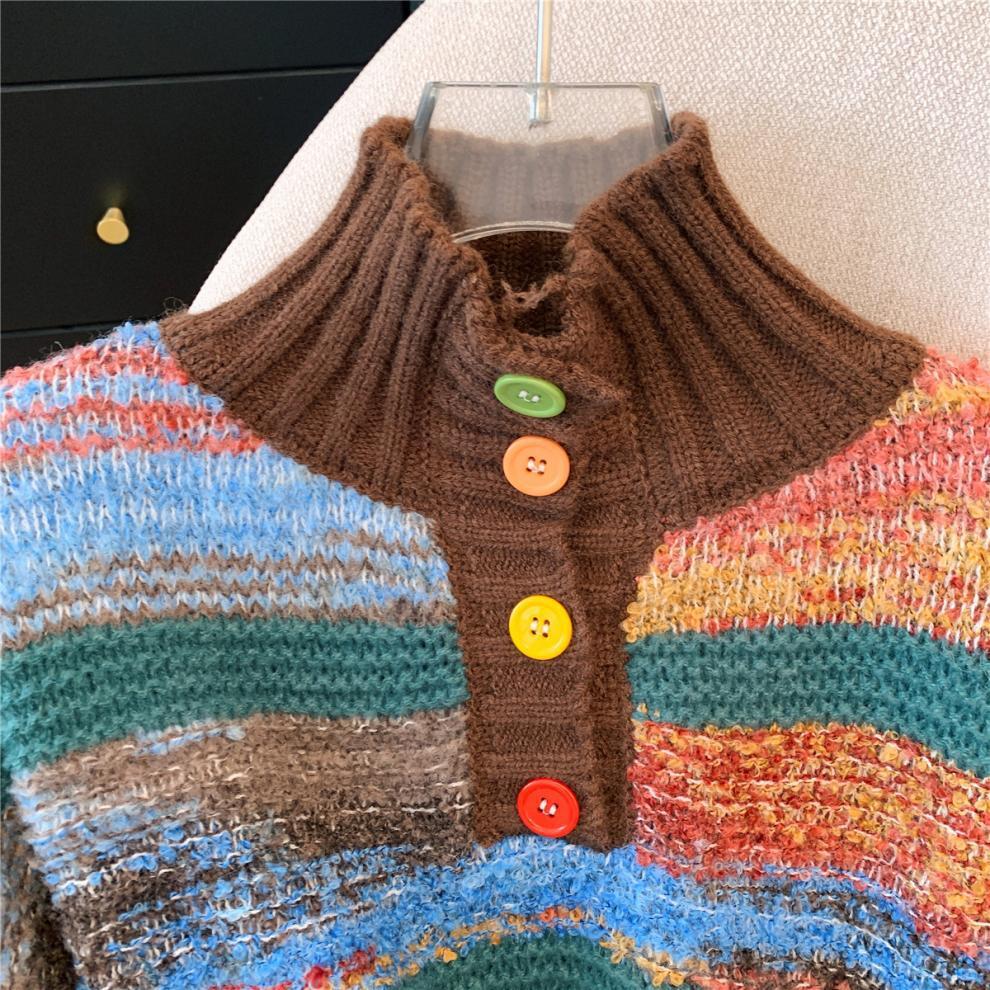 【tops】ハイネックニットセーター　M28230