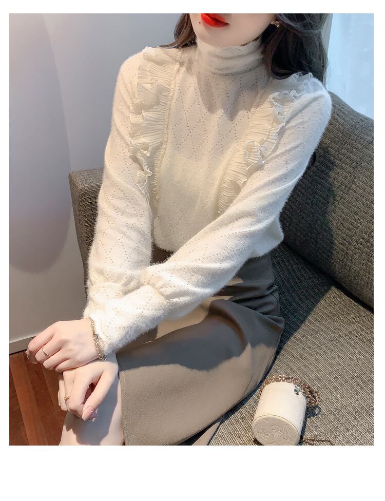 【tops】レースシャツトップス　M28658