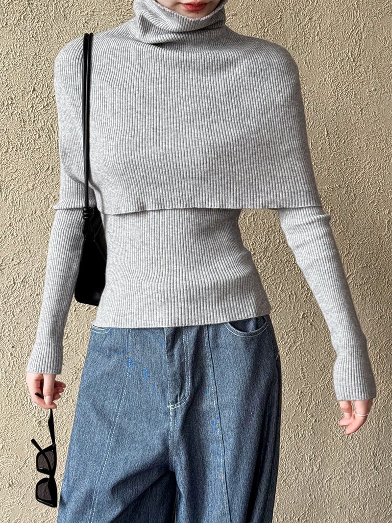 【tops】ニットアンサンブル　N2874