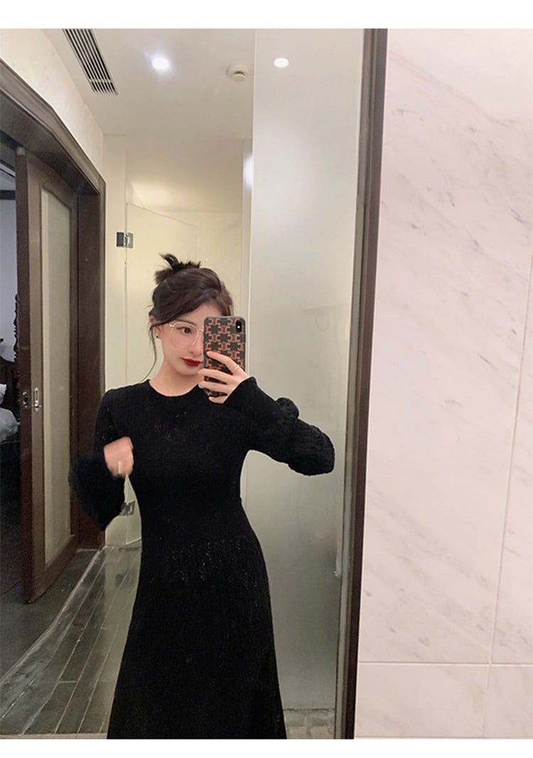 【dress】ニットワンピース　M25556