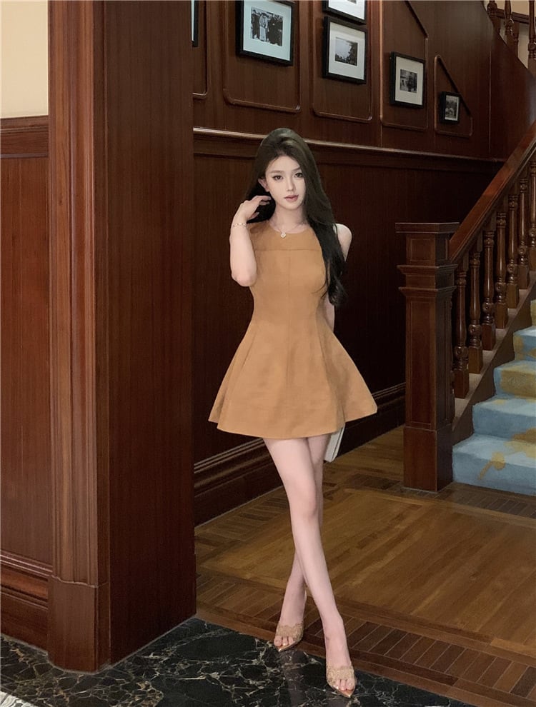 【dress】ノースリーブワンピース　M24222