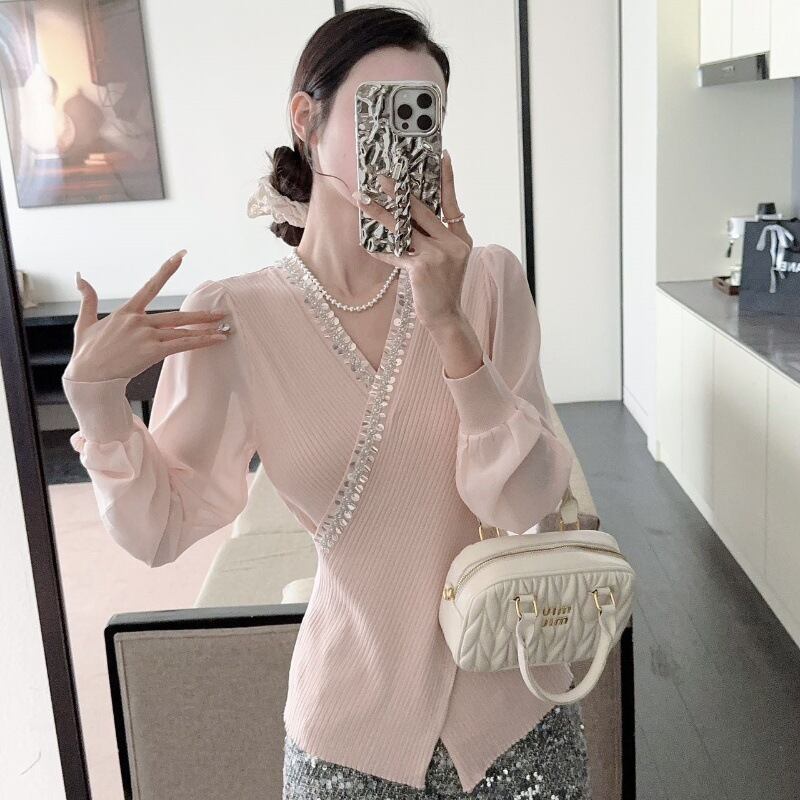 【tops】不規則 イレギュラードッキングトップス　M29387