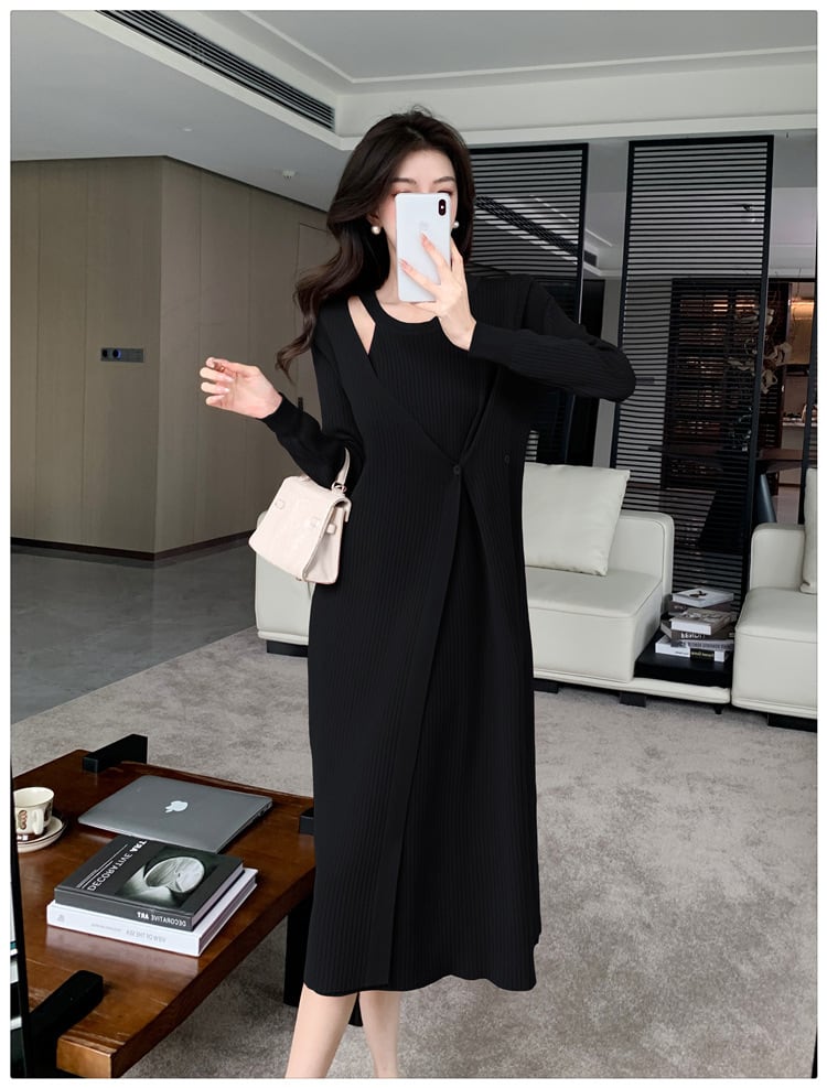 【dress】ニットワンピース　M26054