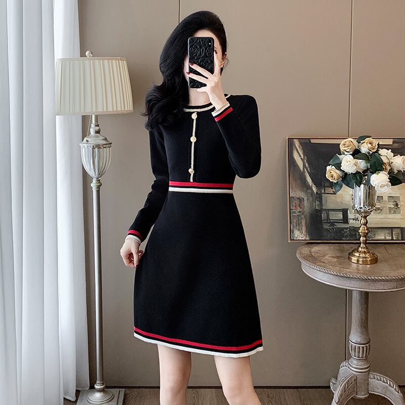 【dress】ニットワンピース　M27706