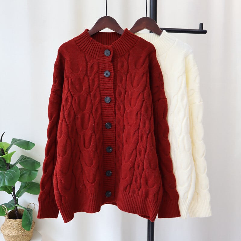 【outer】ニットカーデ　M27040