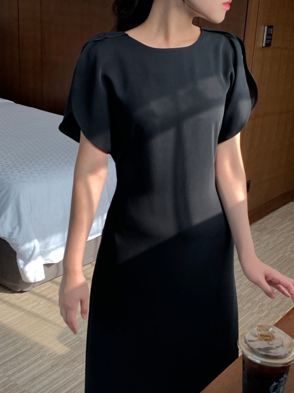 【dress】無地ワンピース　M24728
