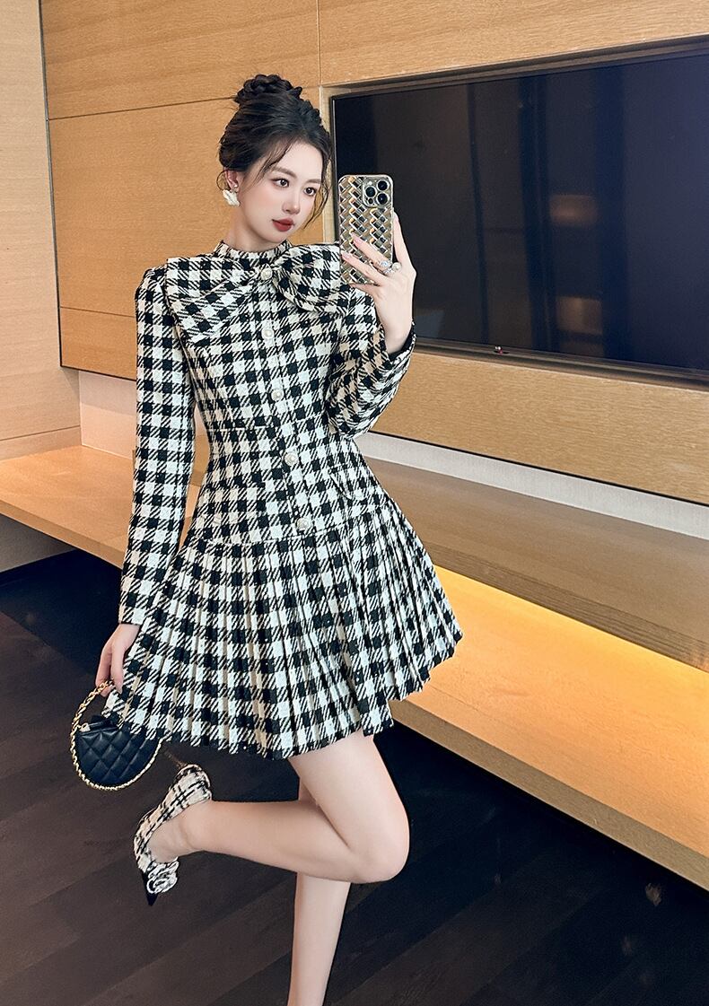 【dress】リボン付きデートワンピース　M28044
