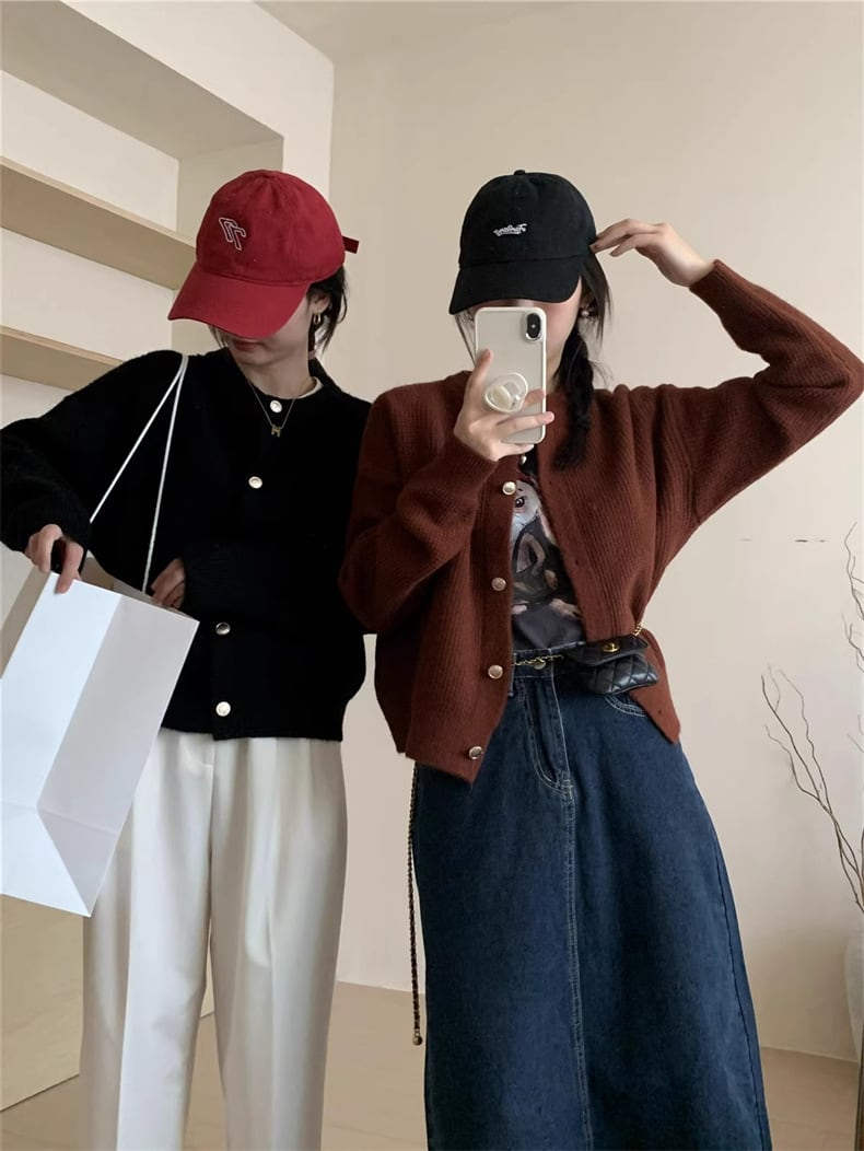 【outer】ニットカーデ　M25959