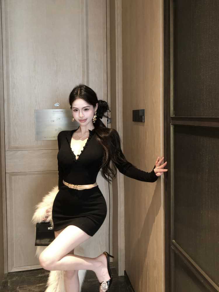【dress】ニットワンピース　M28545