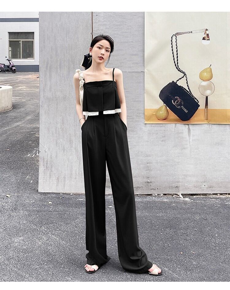 【set】トップス+ガウチョパンツ２点セットG21020