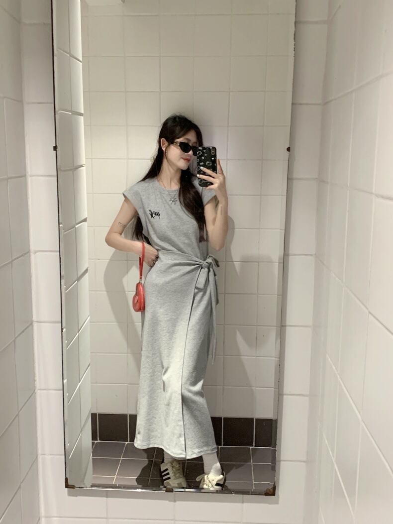 【dress】ノースリーブデザインワンピース G21507
