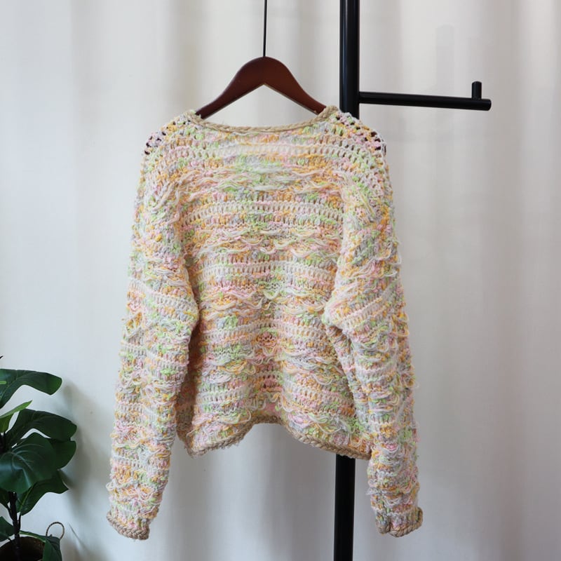 【outer】ニットカーデ　M26124