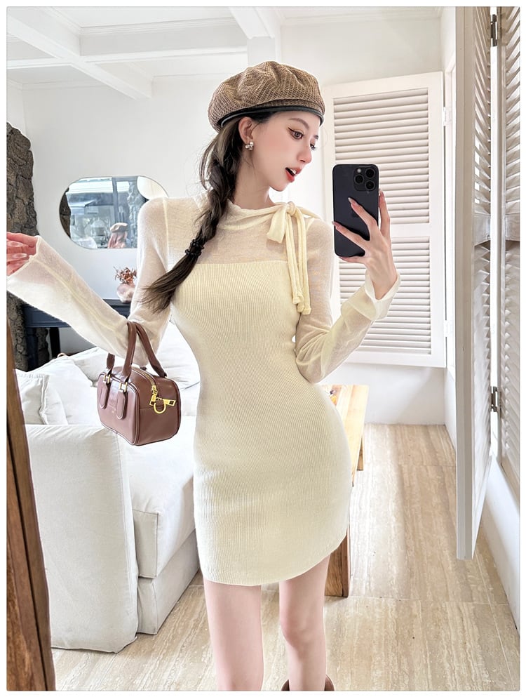 【dress】ニットワンピース　M26022