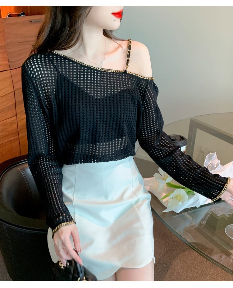 【tops】紫外線対策トップス　M25266