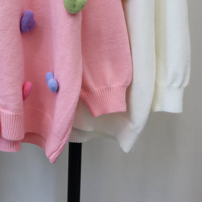 【outer】Vネックニットカーデ　M26029