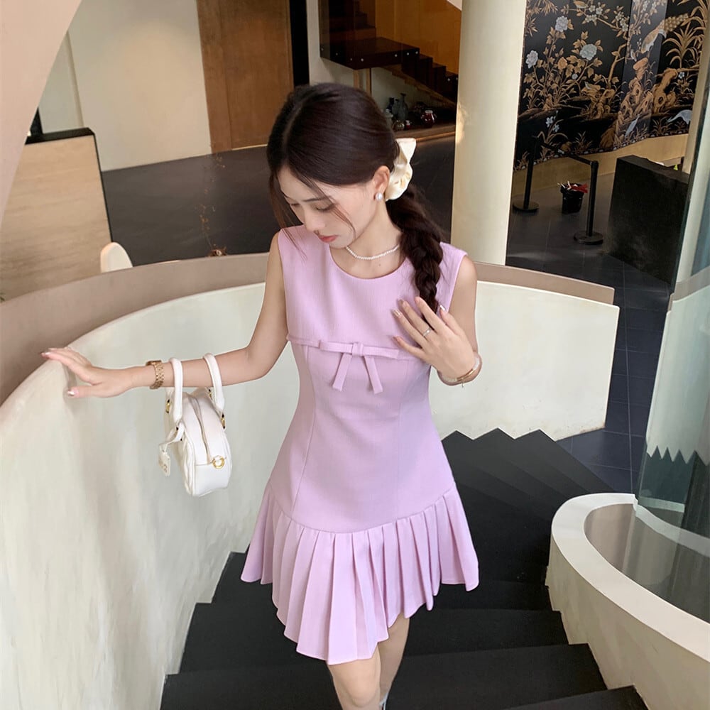 【dress】ノースリーブワンピース　M24677