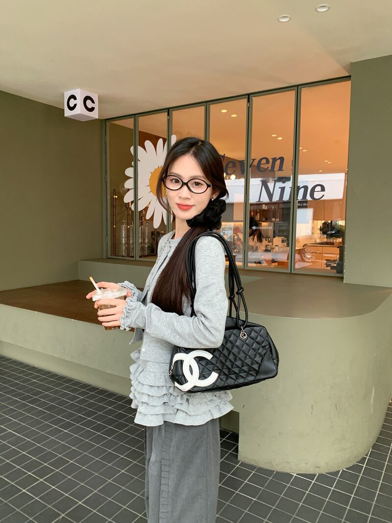 【tops】フリルドッキングトップス　M28794