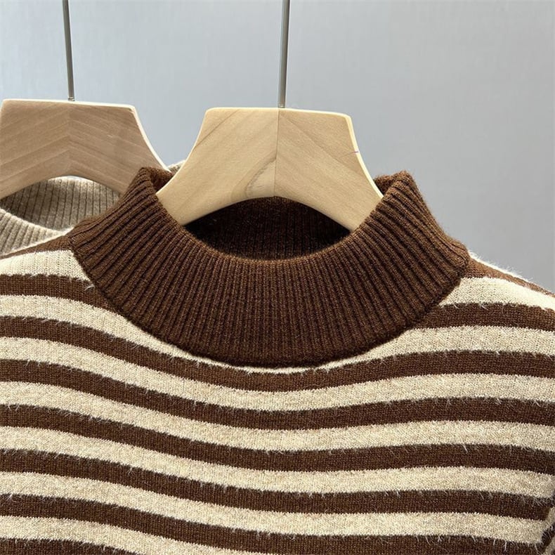 【tops】裹起毛ニットトップス　M27148