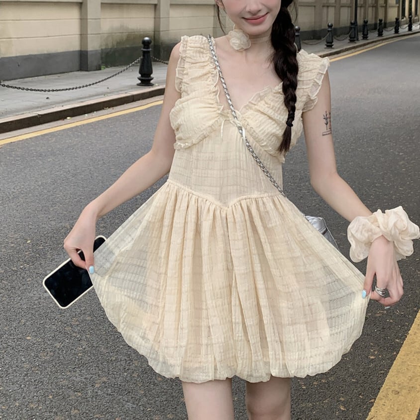 【dress】デートワンピース　M24940