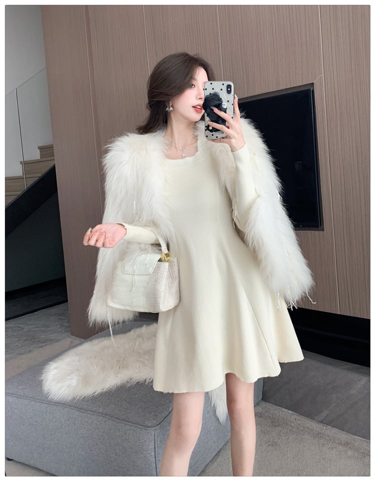 【dress】ニットワンピース　M28079