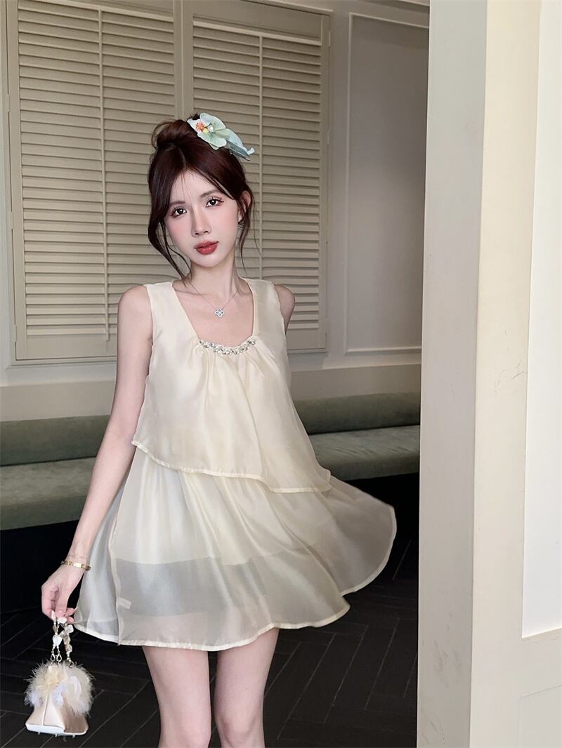 【tops】ノースリーブトップス　M24634