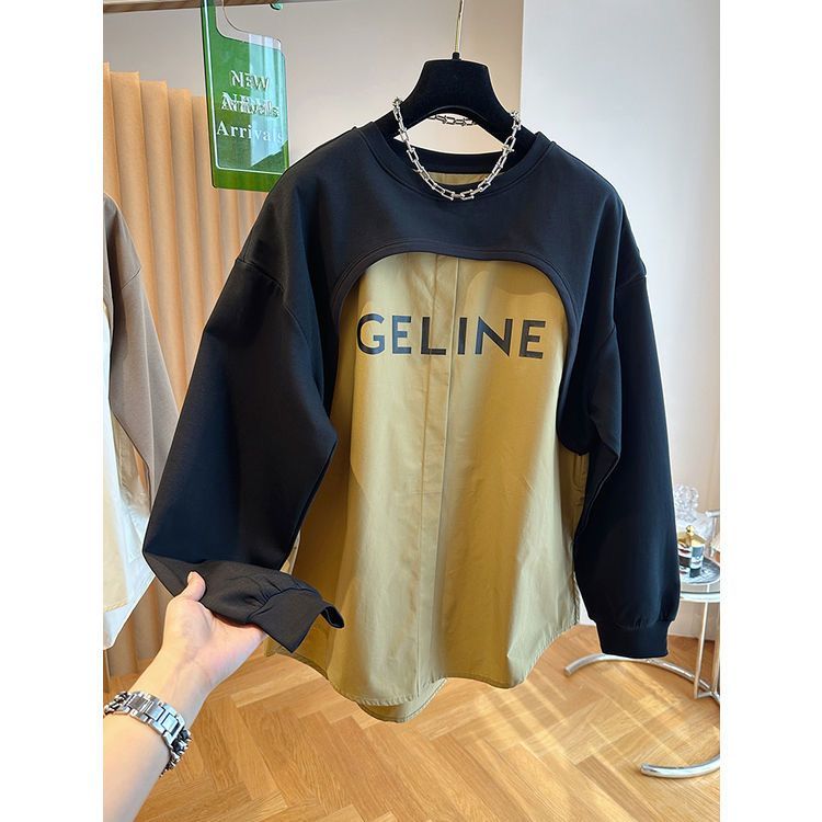 【tops】偽二つ切り替えパーカーG23833