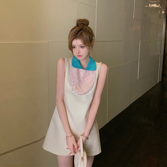 【dress】ダイヤモンドノースリーブワンピース G20091