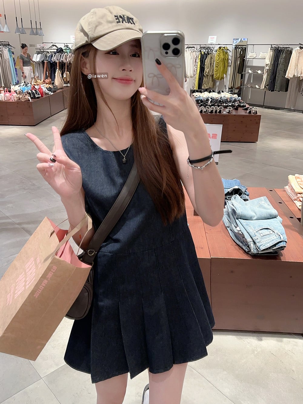 【dress】ノースリーブワンピース　M24670