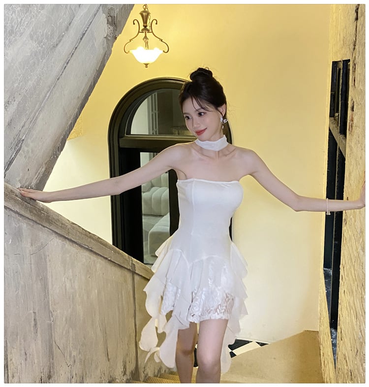 【dress】不規則 イレギュラーワンピース　M24232