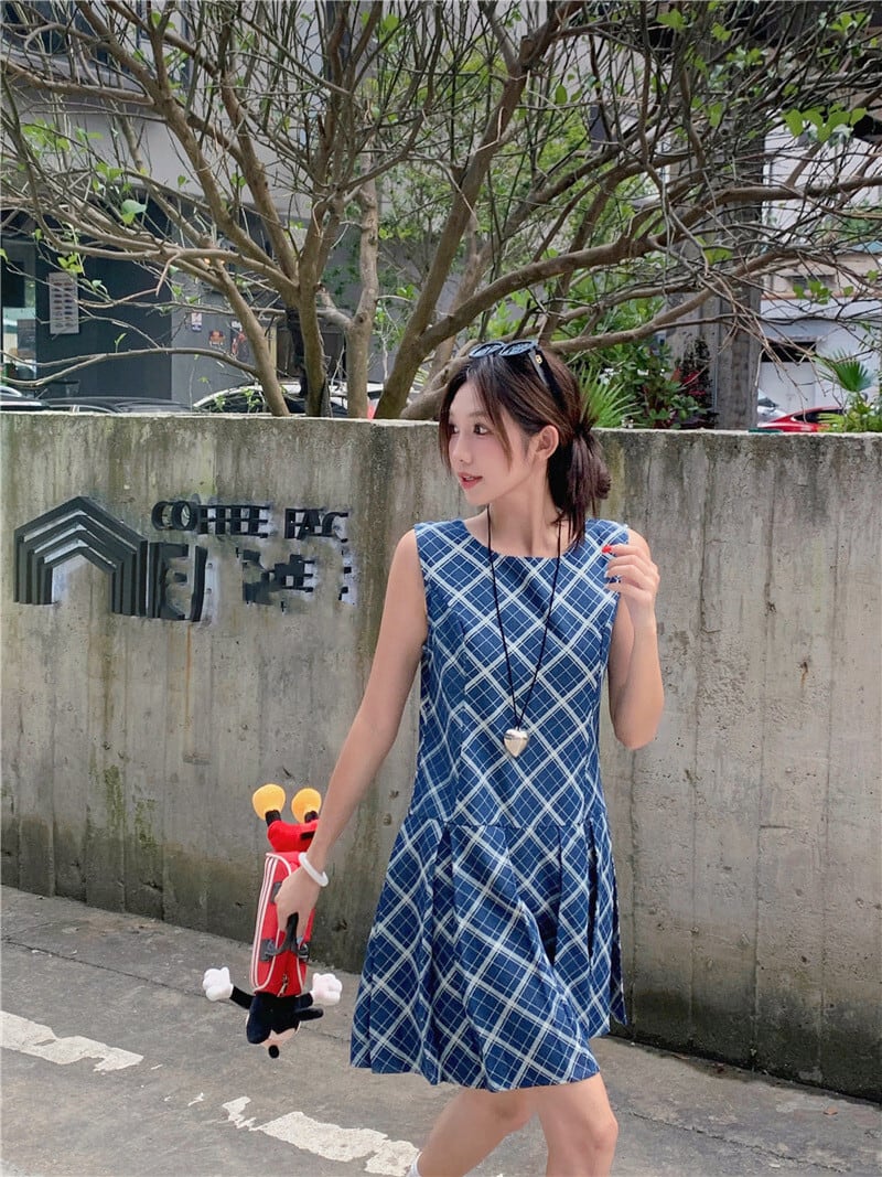 【dress】ノースリーブワンピース　M24926