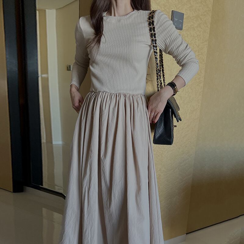 【dress】ドッキングワンピース　M18667