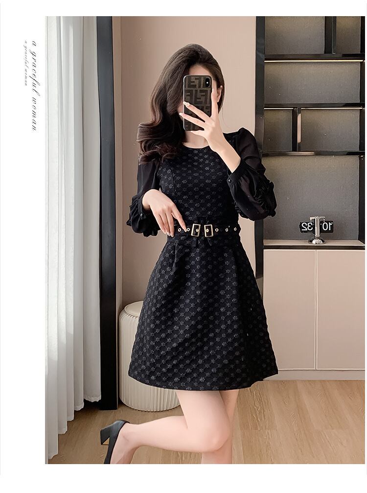 【dress】フランス風Aラインワンピース G19631