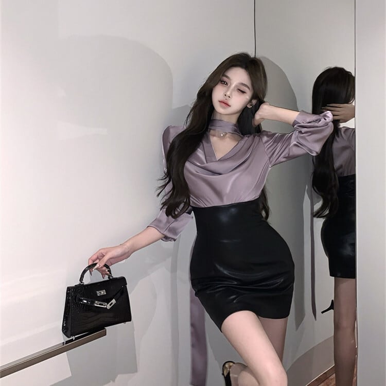 【dress】ドッキングワンピース　M28173