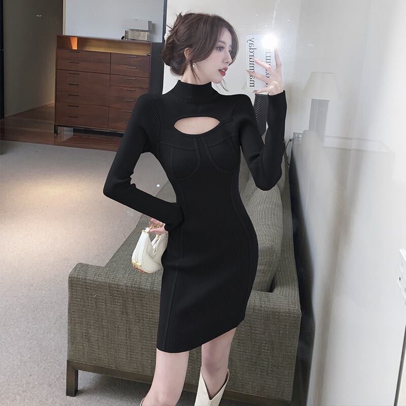 【dress】ニットワンピース　M19003