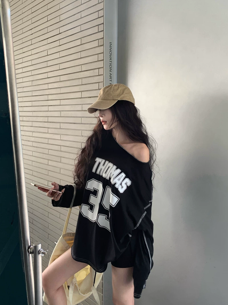 【tops】オーバーサイズTシャツ Q8622