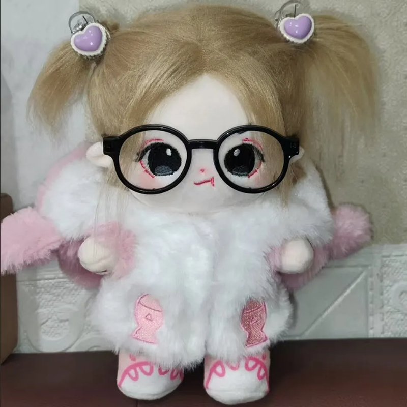 【GOODS】着せ替え 20cm モフモフ サメ ぬいぐるみ服 ２点セット Q2529