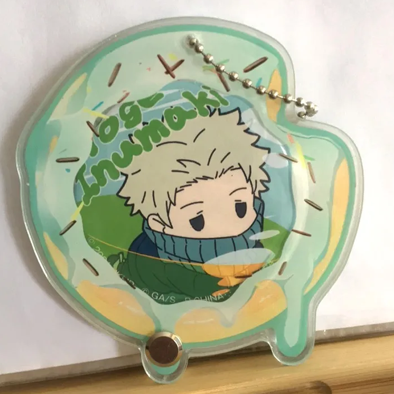 【GOODS】アクリル ドーナツ 58MM 缶バッジ ホルダー Q2536