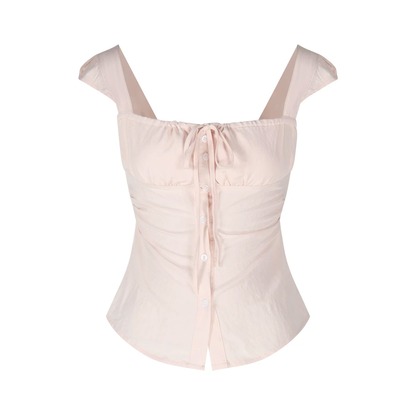 【tops】スクエアネックトップス Q8777