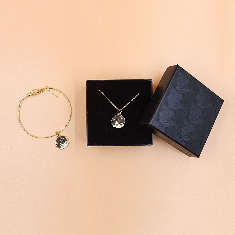 【GOODS】恋と深空 金属 ネックレス ブレスレット Q2535